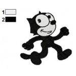 Felix the Cat 07 Embroidery Design